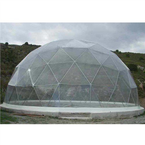 Geodesic Large Glass Agricultural Dome Greenhouse