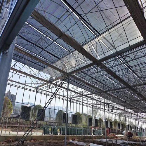 Multi Span Greenhouse Inner Shading System